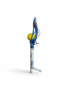 Sun Squad Hydro Lacrosse Tropical Print Blue & White